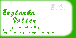 boglarka volter business card